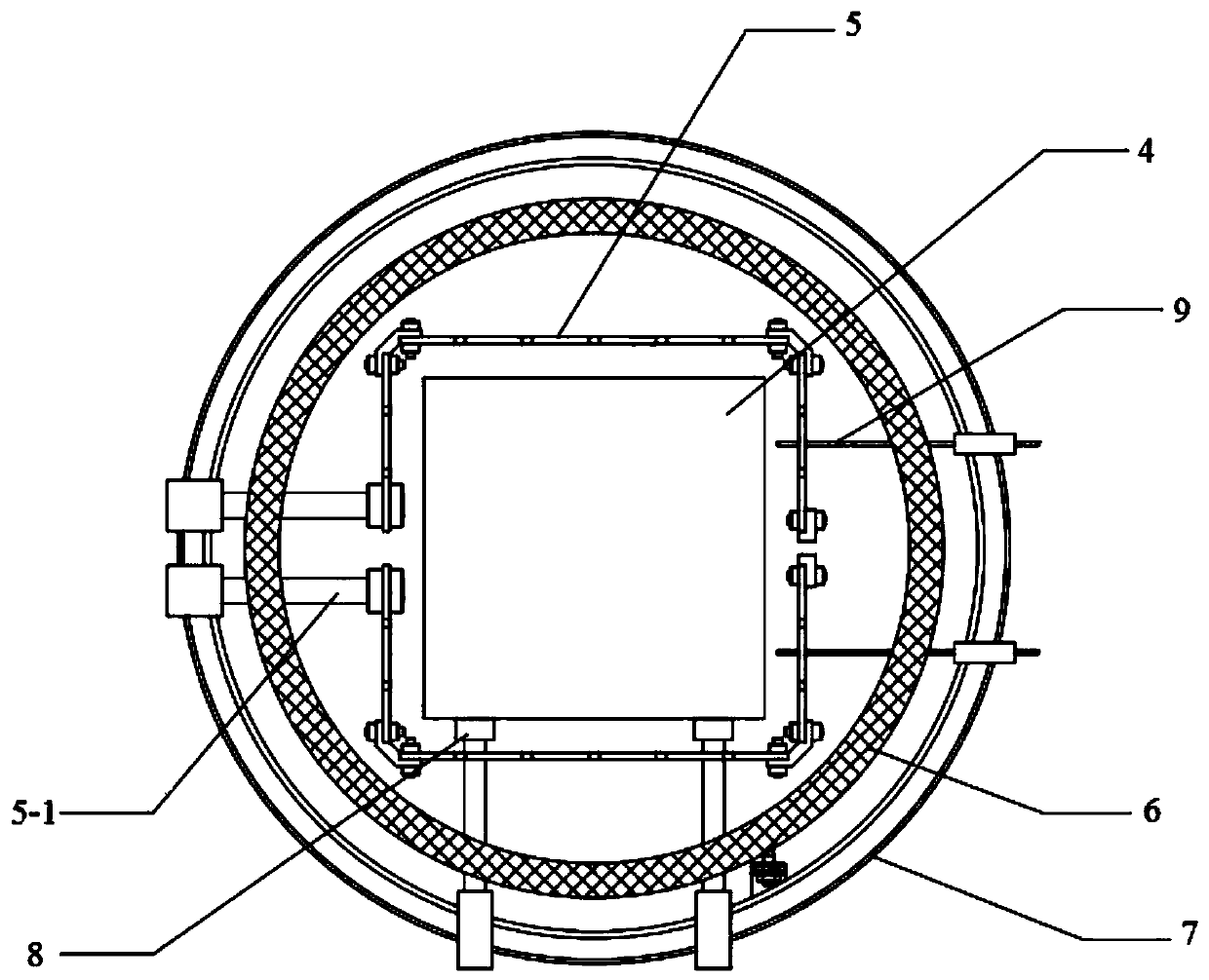 A heating body and a vacuum sintering furnace realizing multi-zone temperature control