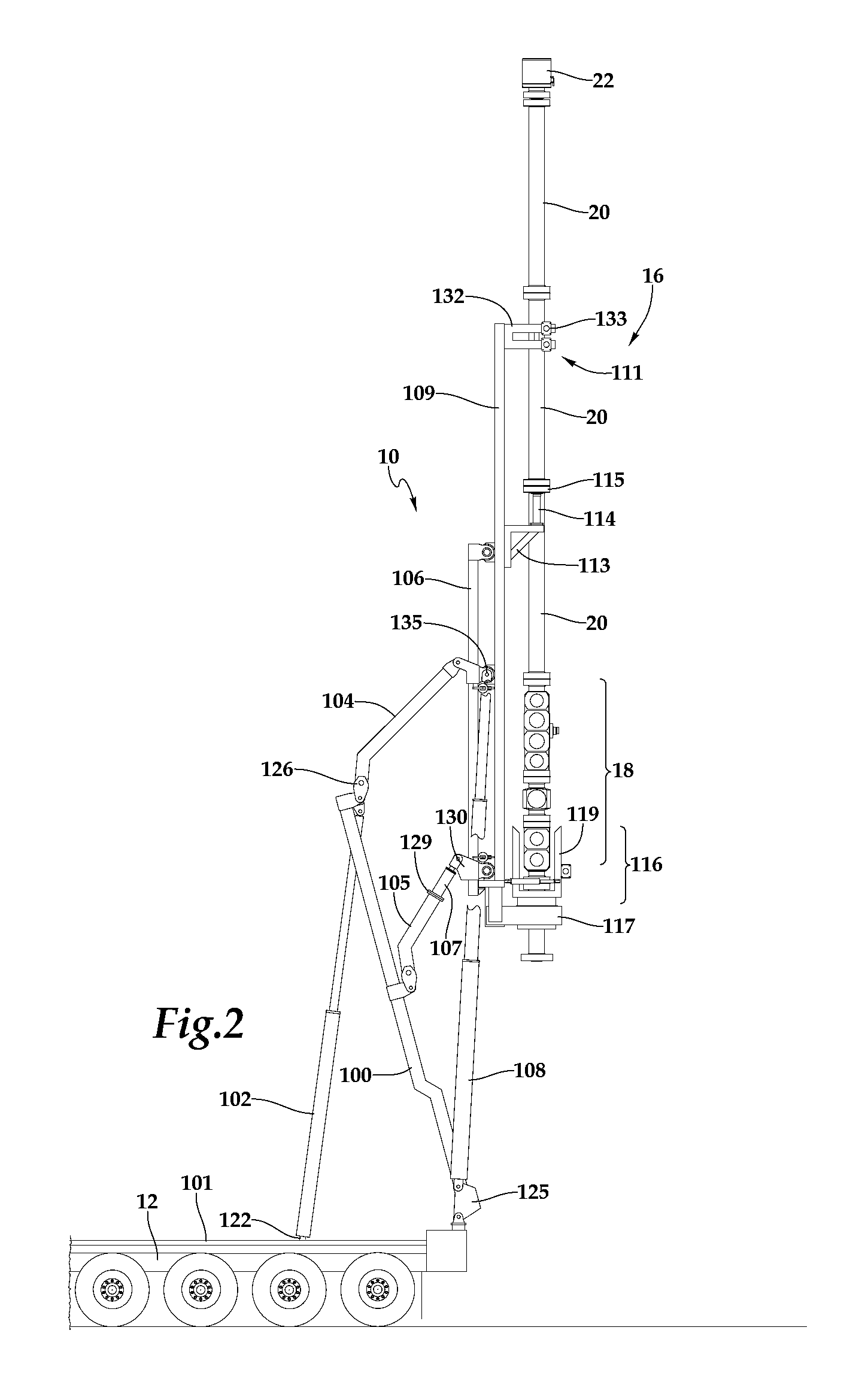 Handler for blowout preventer assembly