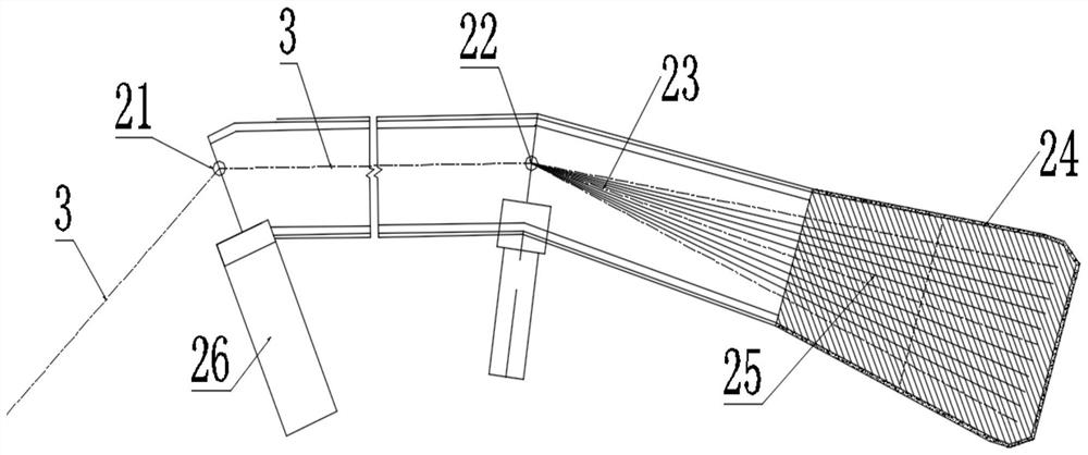 Main-tower-free suspension bridge suitable for wide and deep canyons and construction scheme