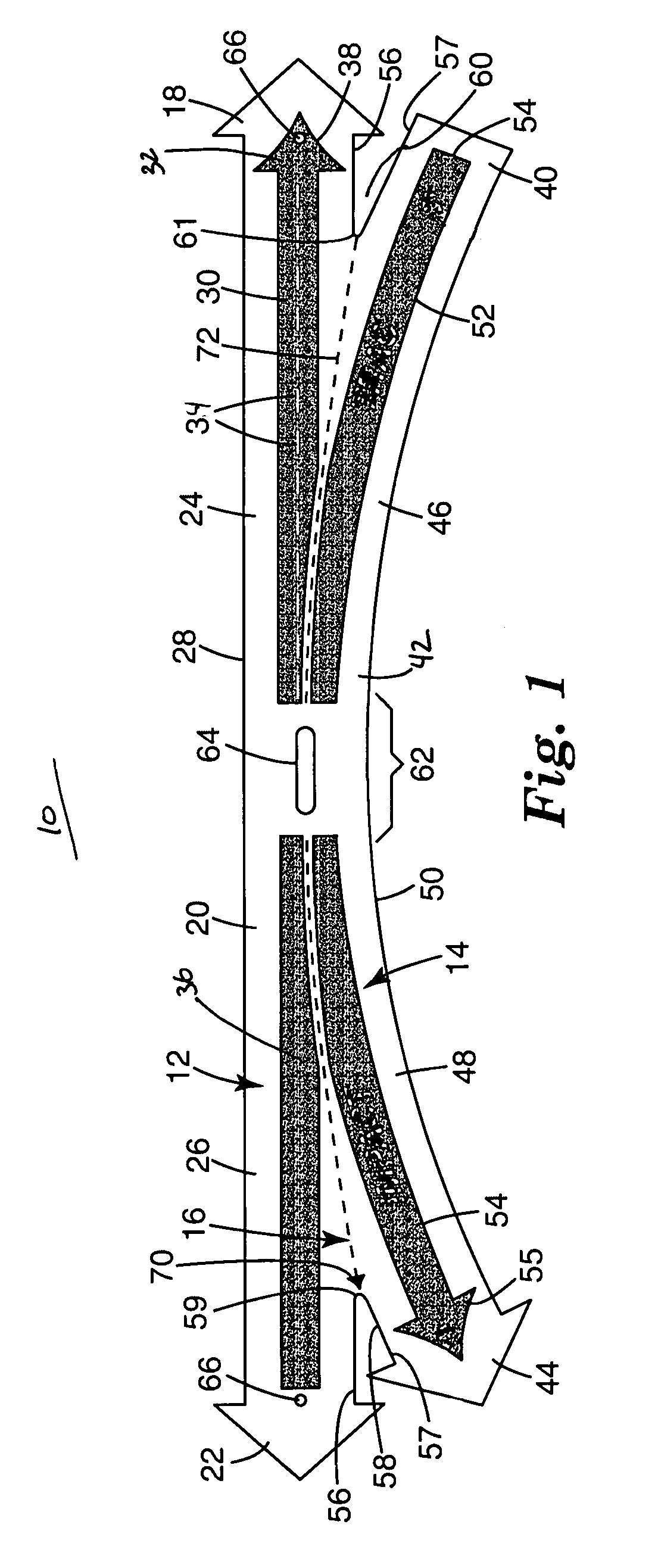 Golf swing path and alignment training device