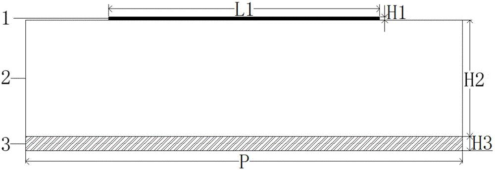 A broadband absorbing metamaterial in the terahertz band