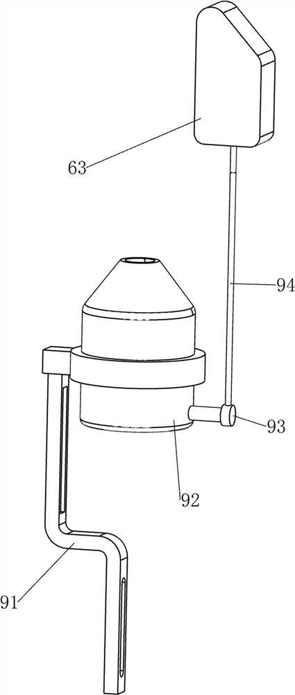 Baby feeding bottle rotary brushing and disinfecting equipment for medical pediatric department