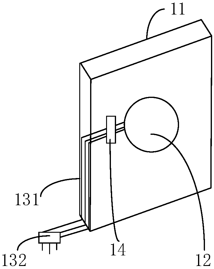 Household appliance bearing device and household appliance