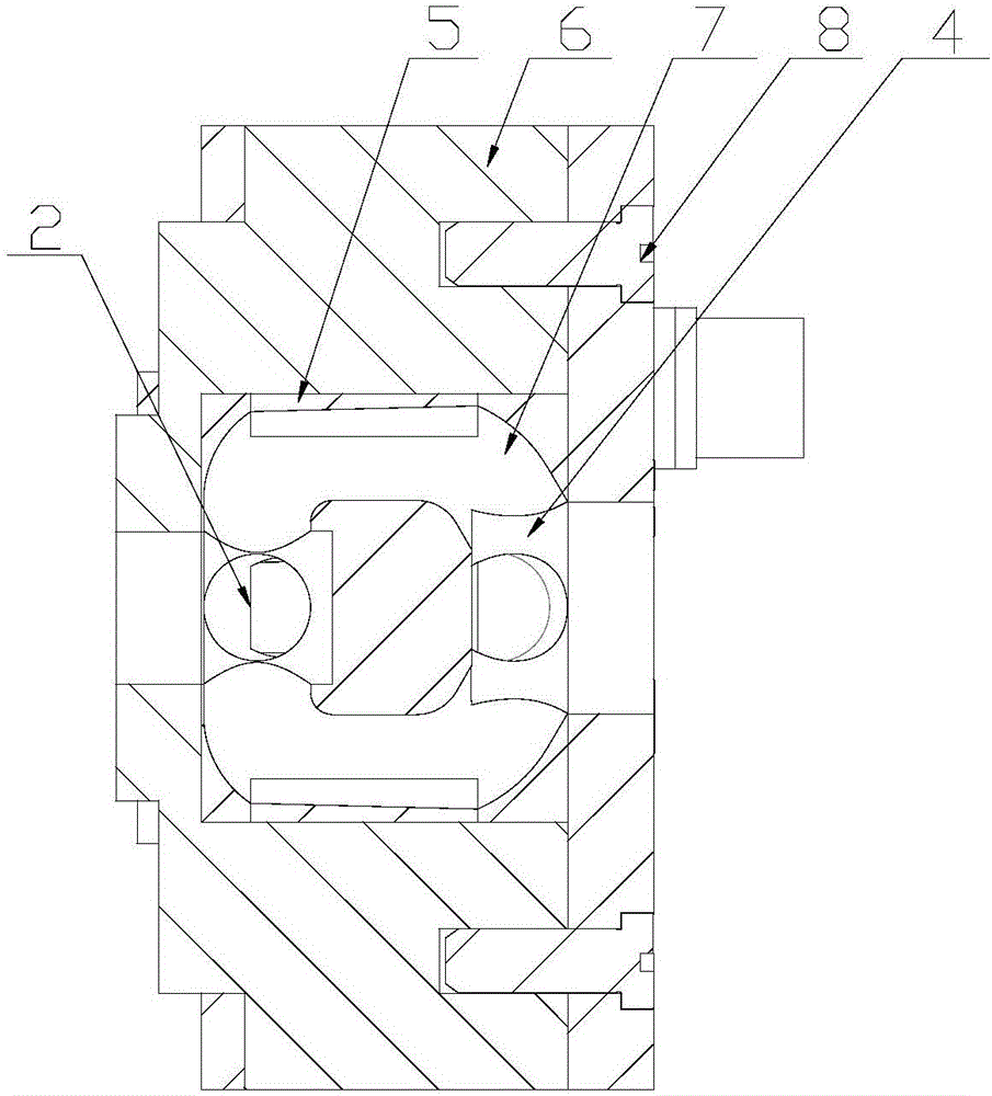 Mixing chamber assembly of polyurea spray gun