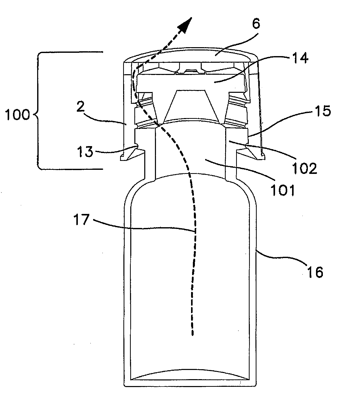 Processing Cap Assembly for Isolating Contents of a Container