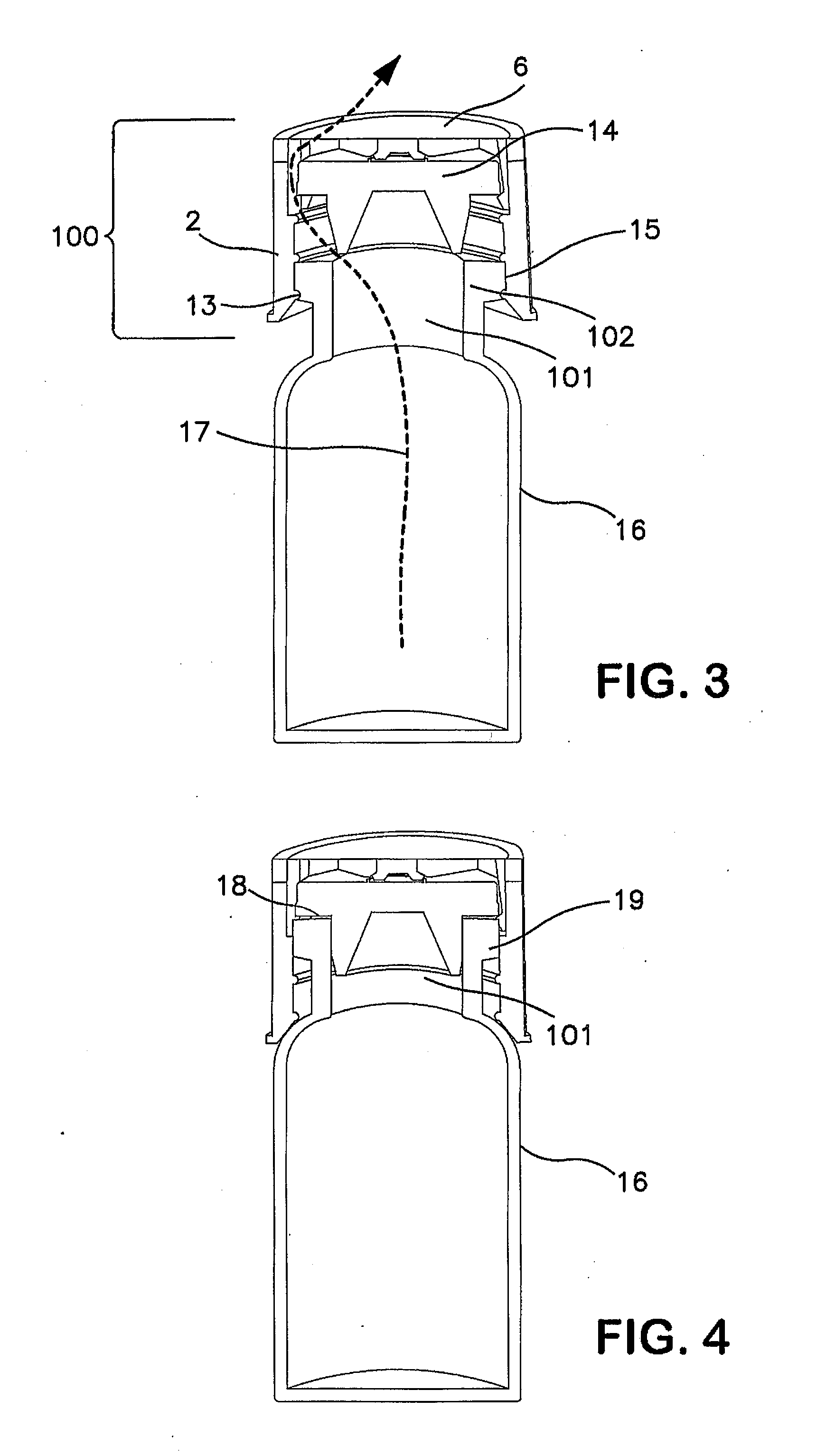 Processing Cap Assembly for Isolating Contents of a Container