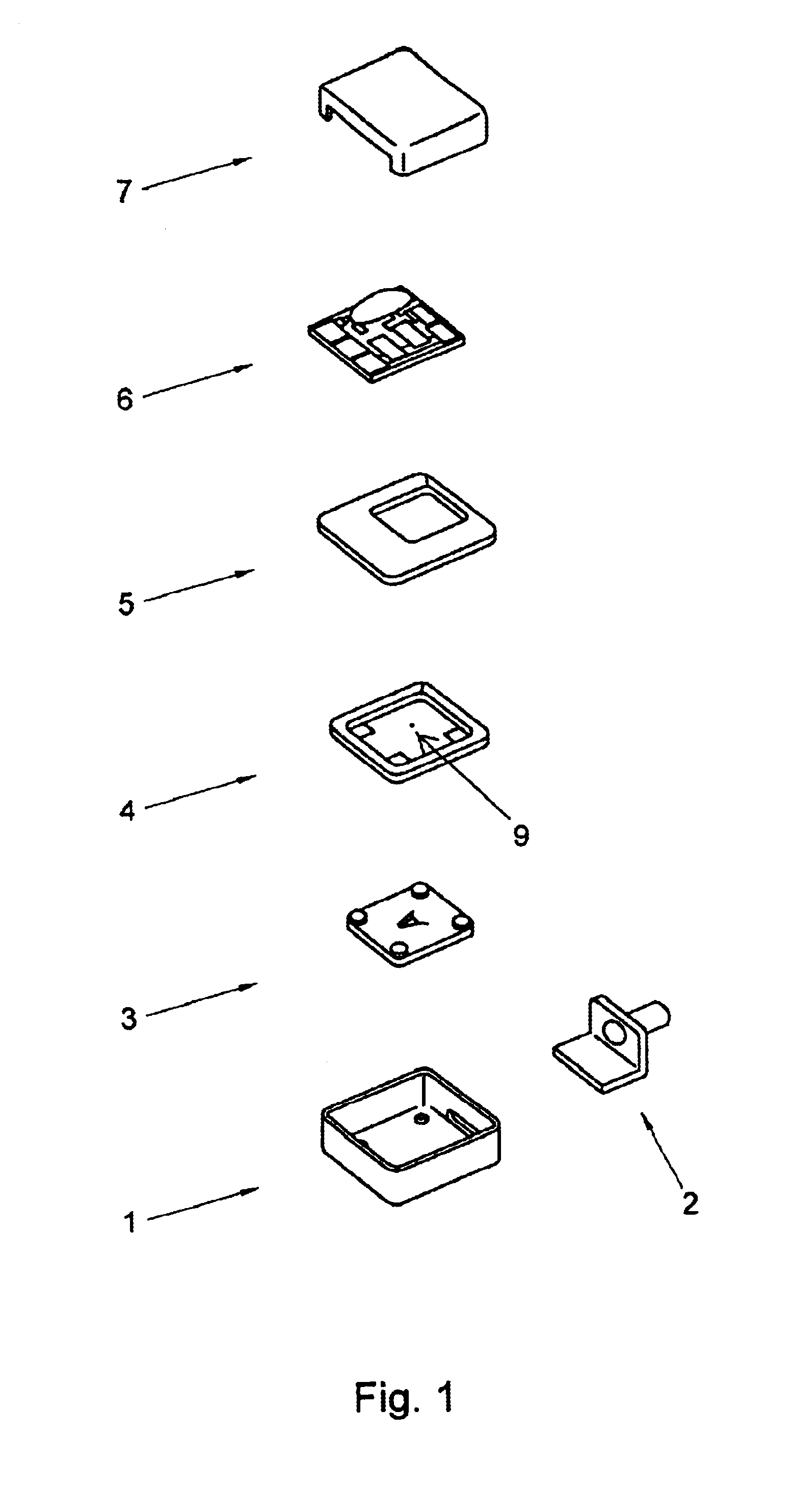 System consisting of a microphone and a preamplifier