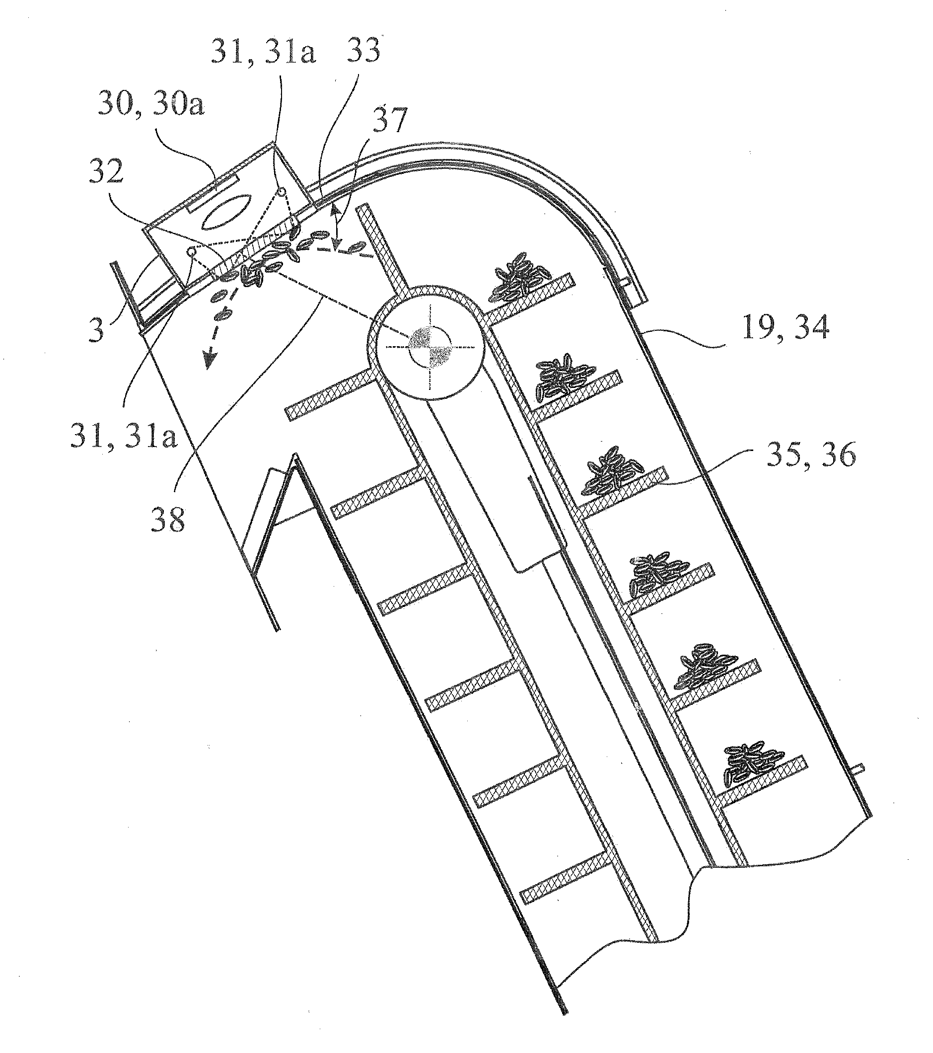 Agricultural harvesting machine