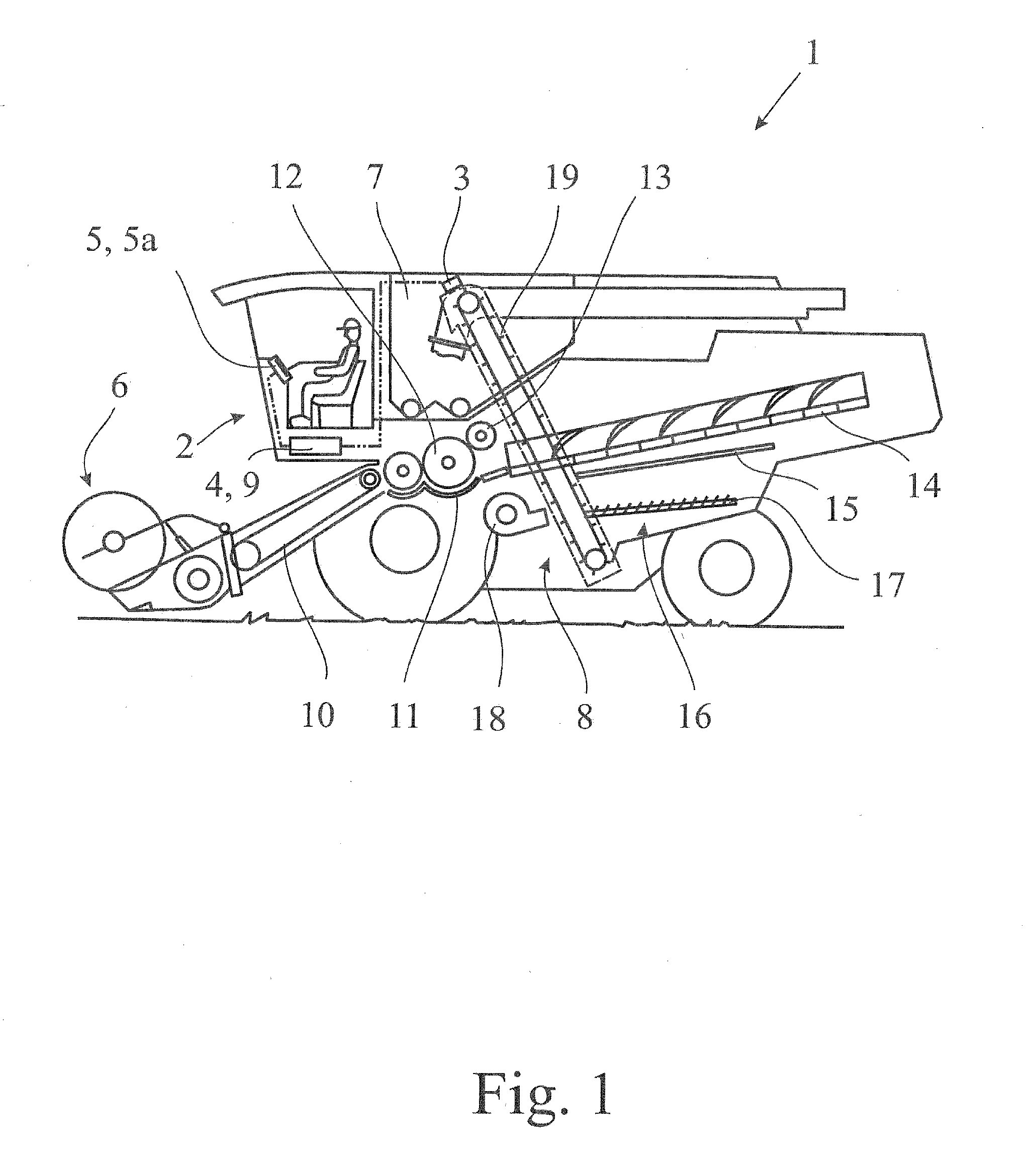 Agricultural harvesting machine