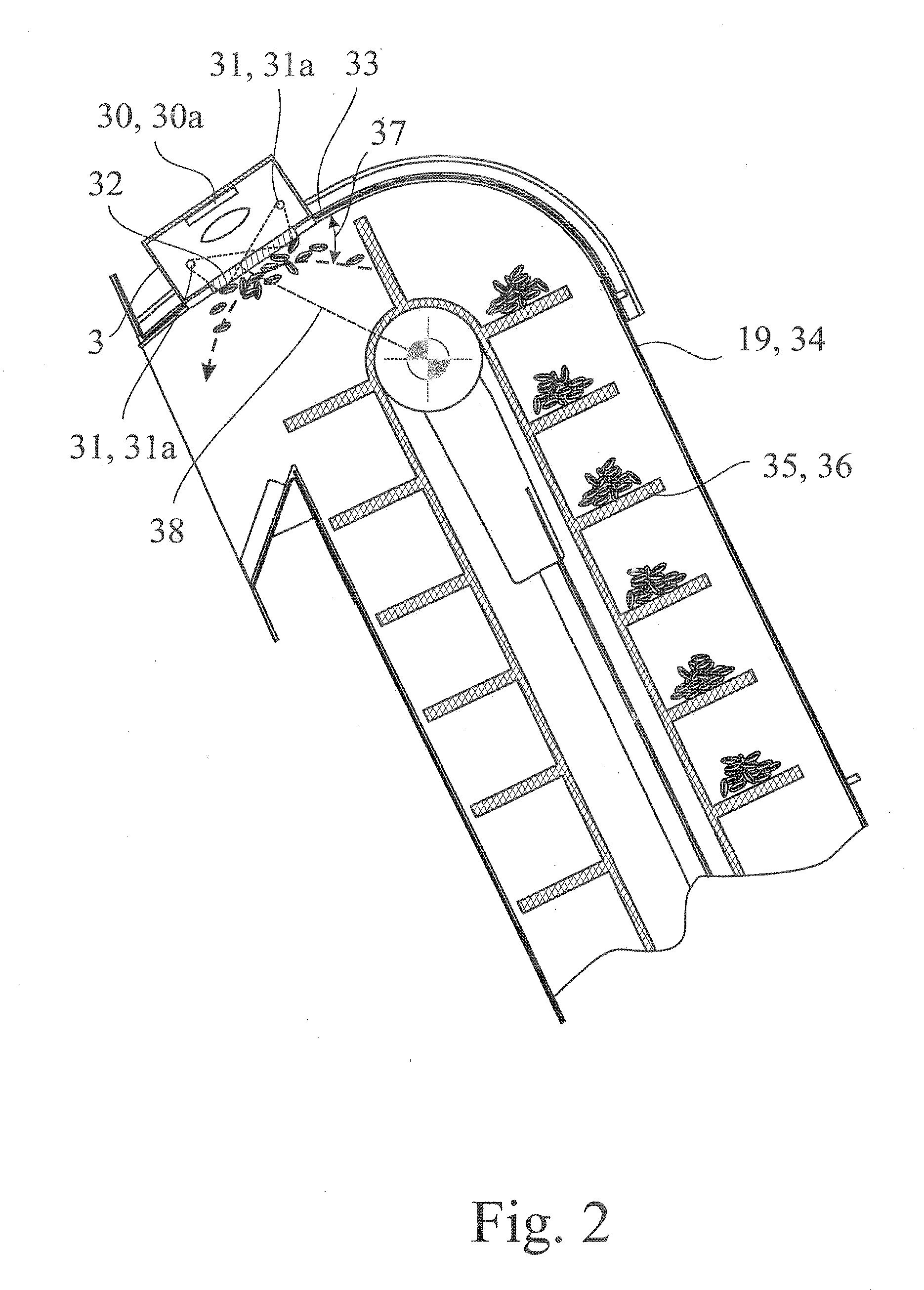 Agricultural harvesting machine