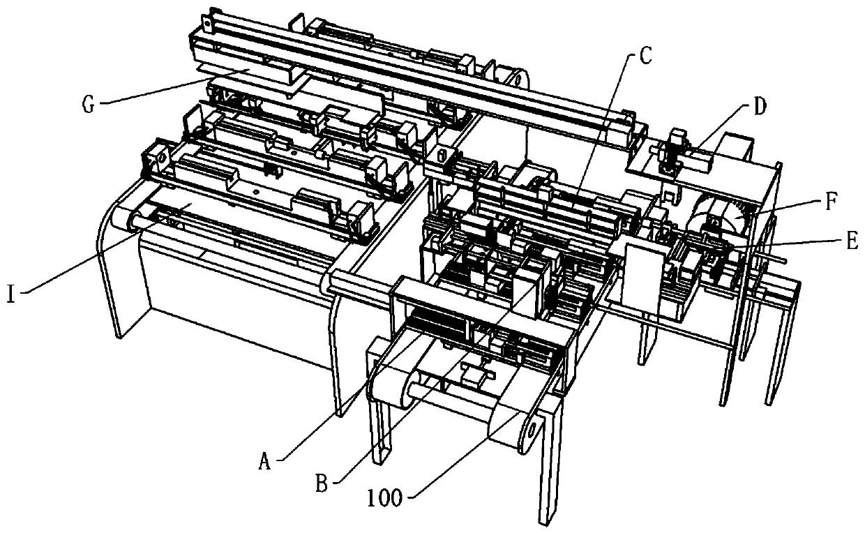 Gluing module and medical transfusion apparatus assembly line thereof