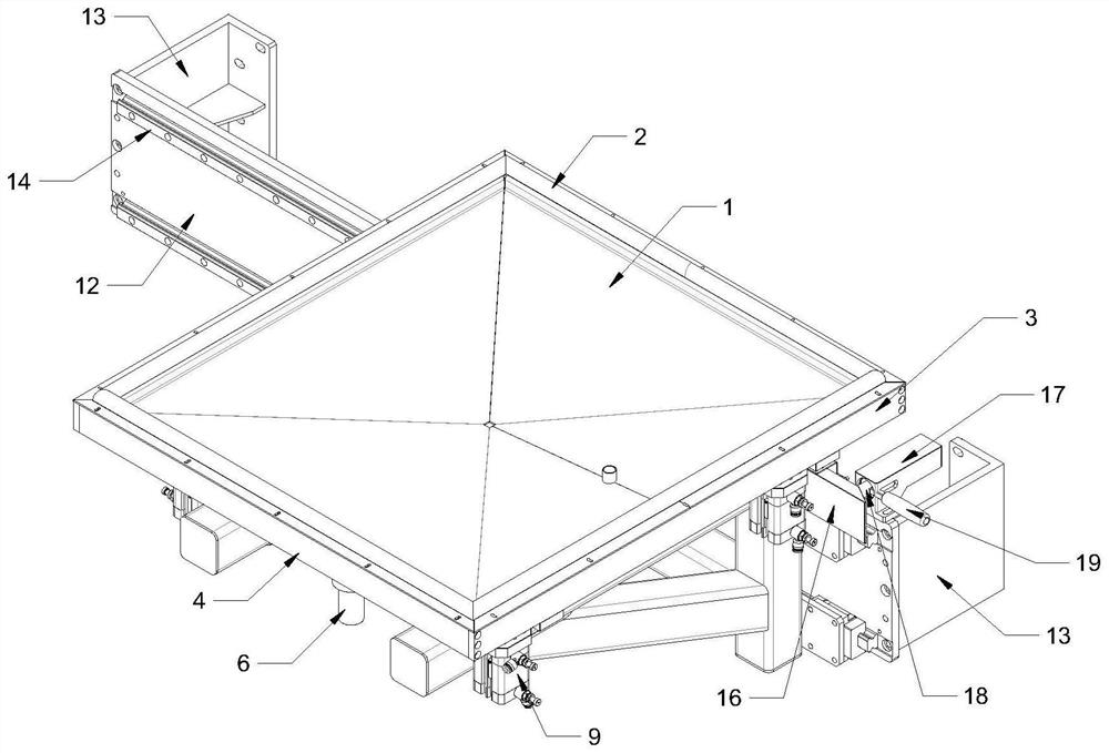 Sliding moisturizing device of industrial digital printing machine