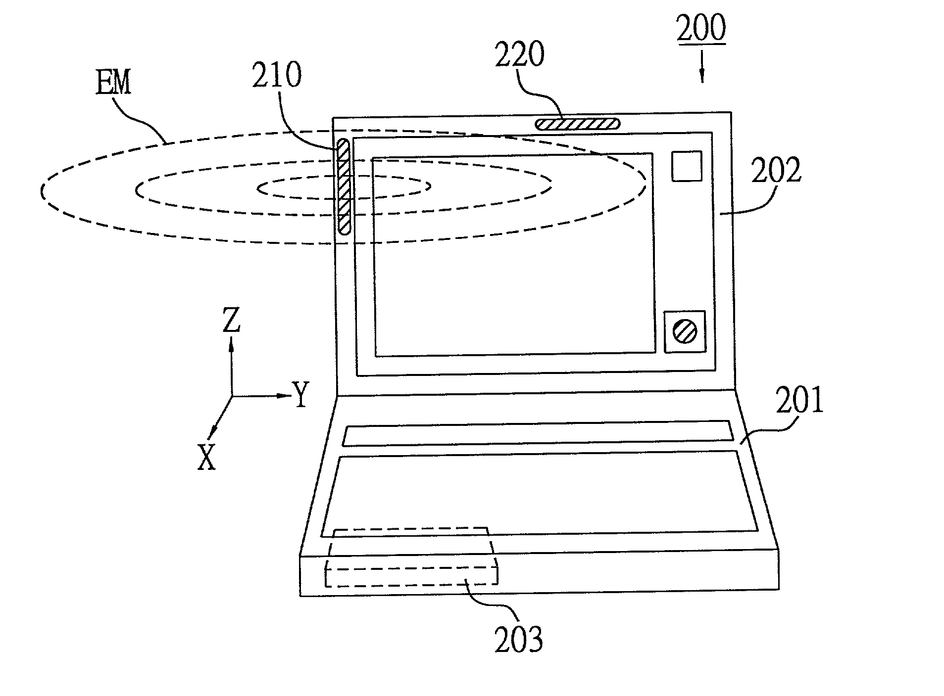 Switchable omni-directional antennas for wireless device