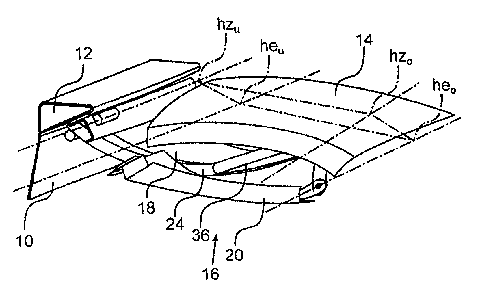 Hardtop folding roof for an open motor vehicle