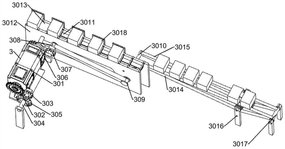 Full-automatic trimming and stamping equipment for hardware wire box