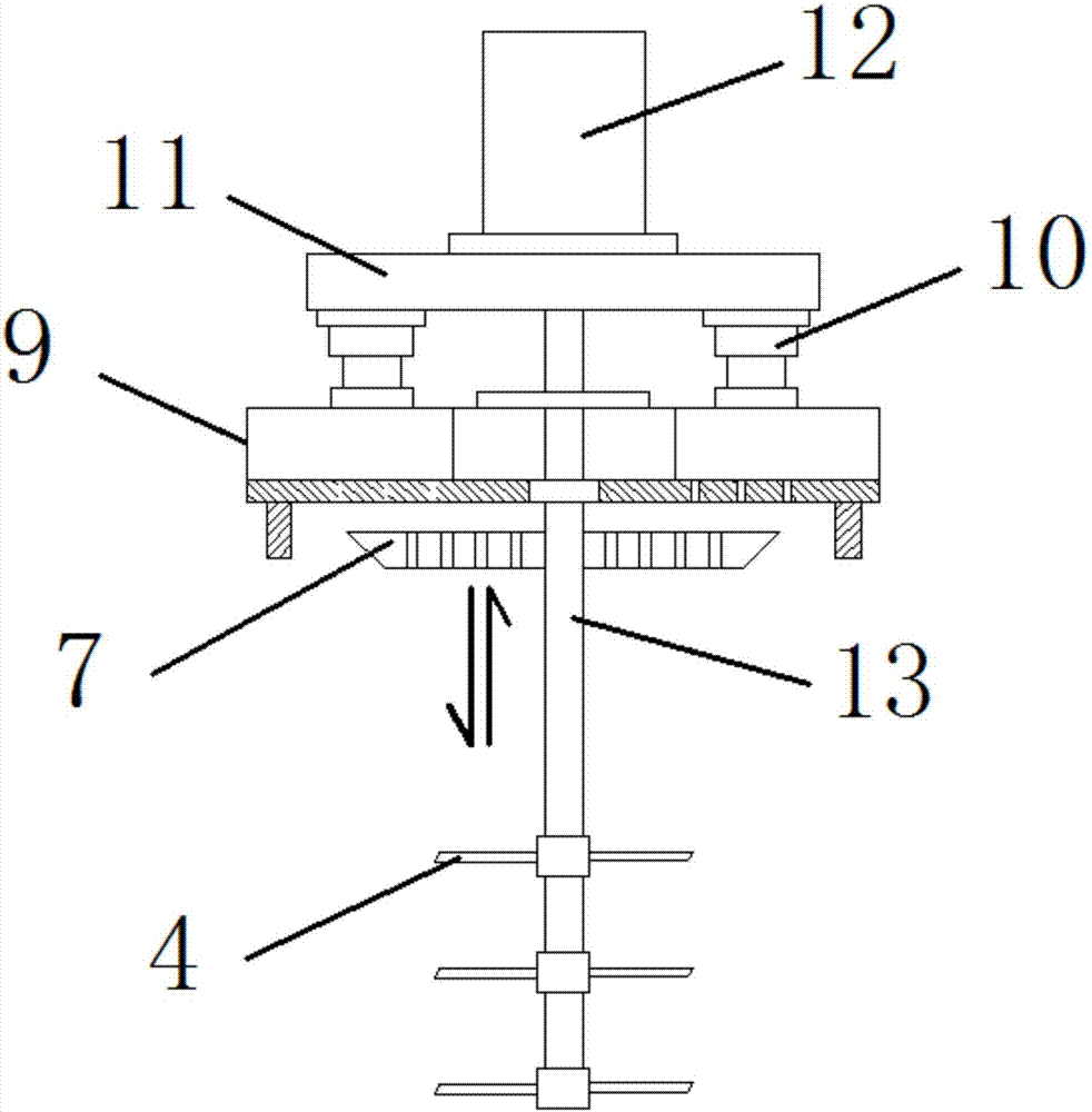 Solution separation preparation device for security detection on blocky food sample