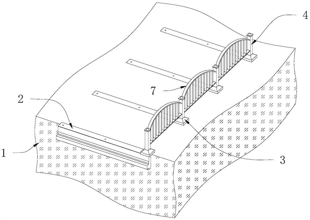 Flexible traffic isolation device