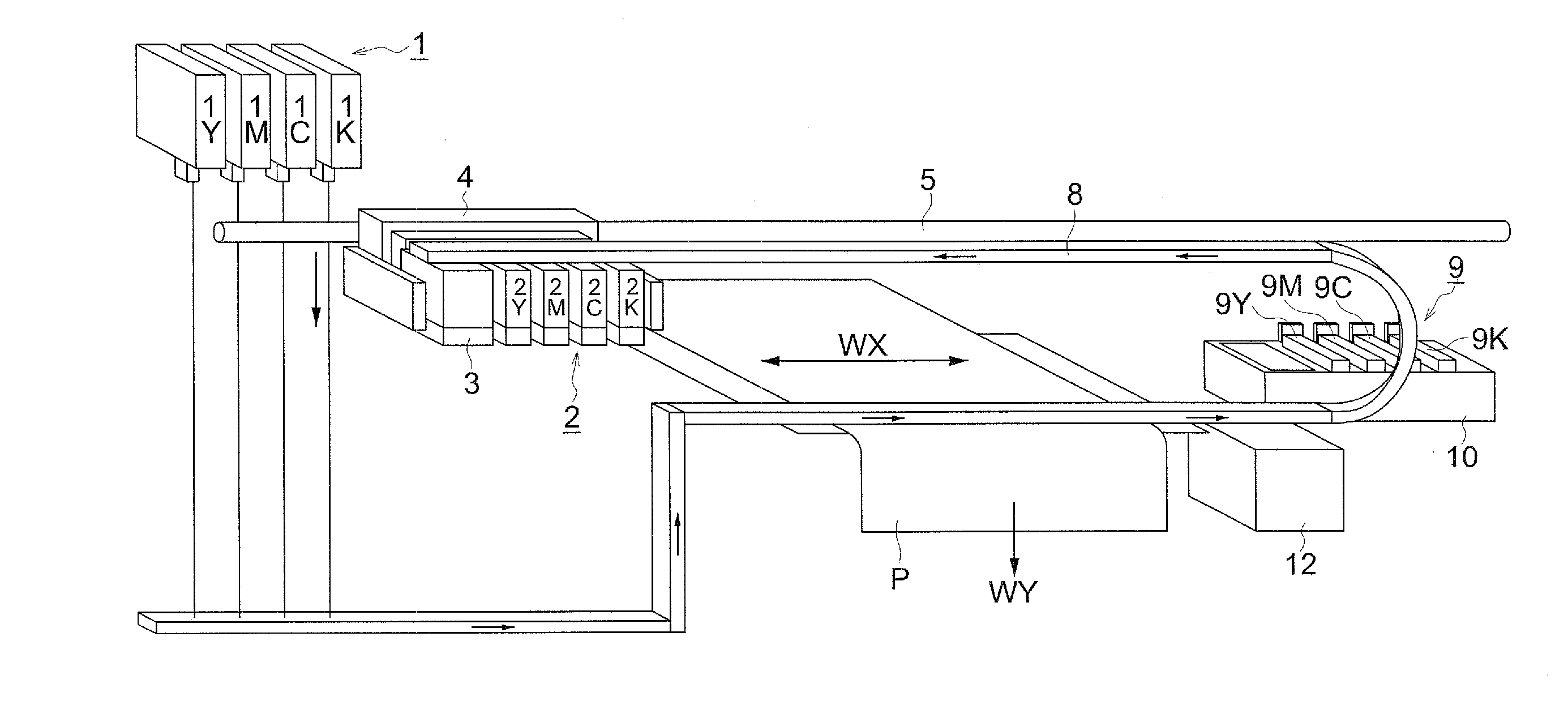 Ink-jet head, ink-jet printer, and ink-jet recording method