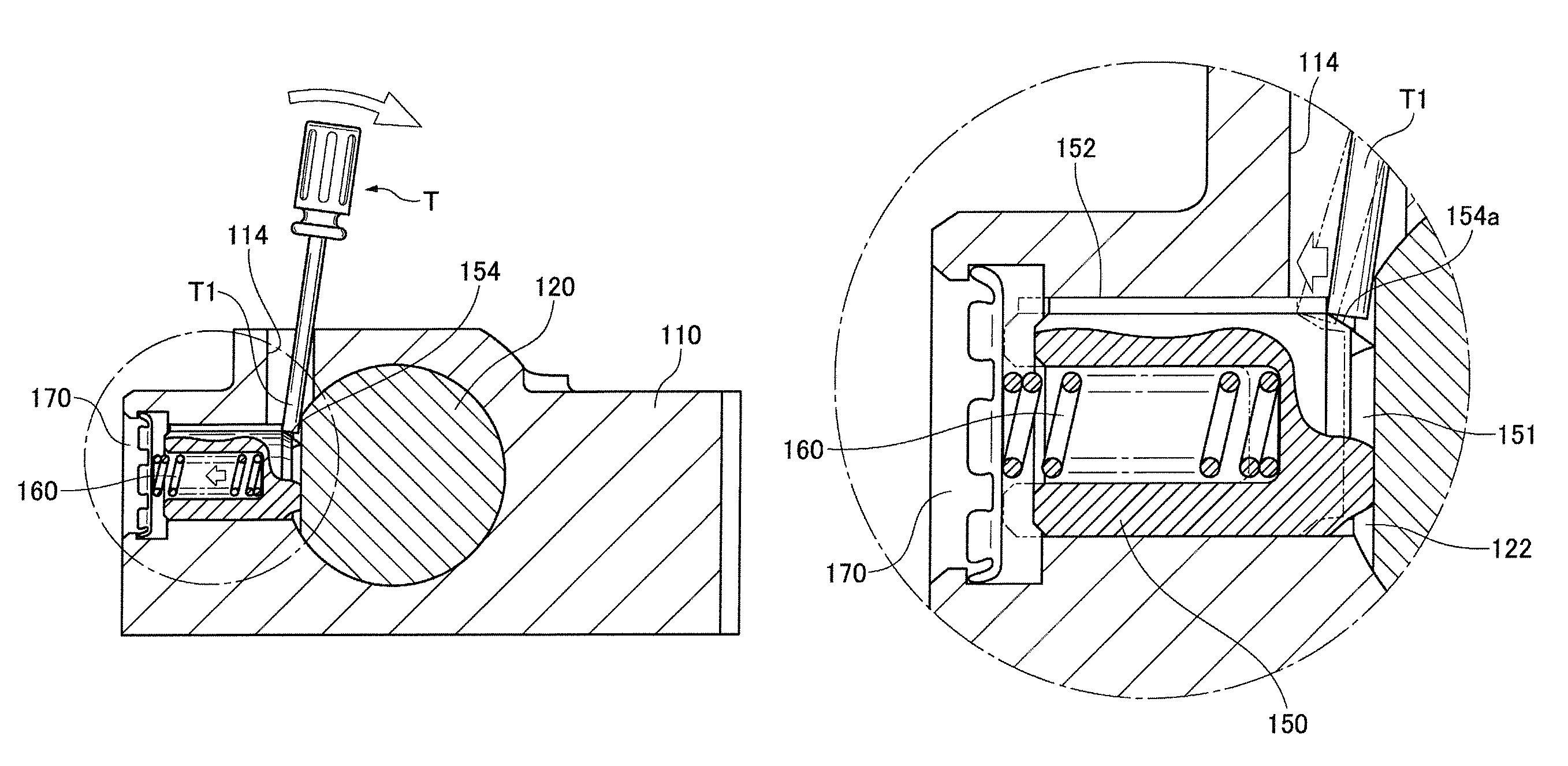 Ratchet-type tensioner