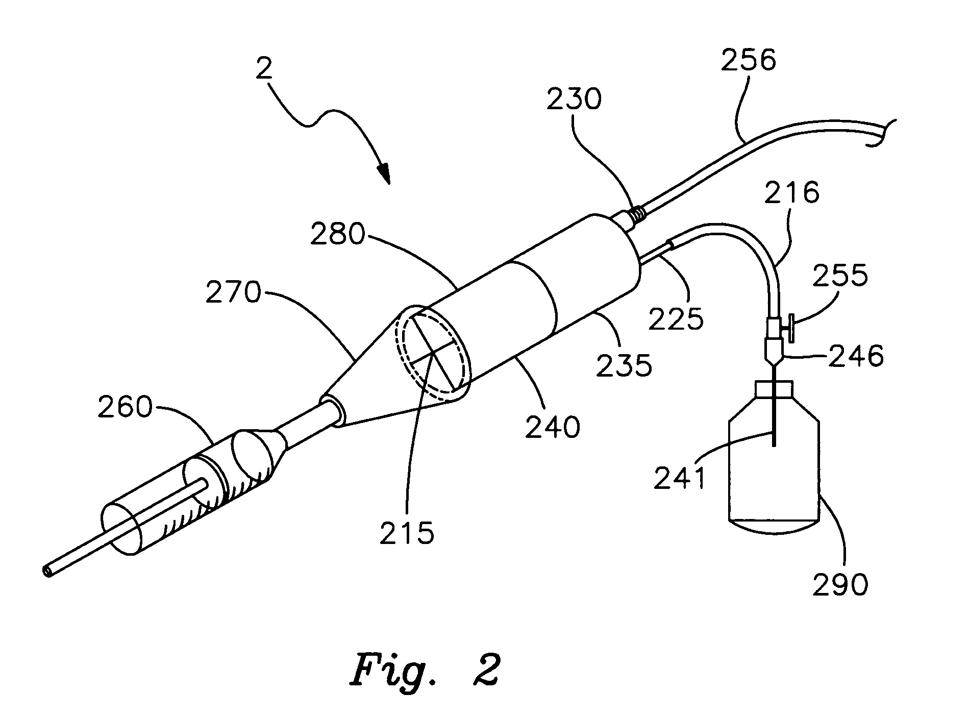 Apparatus and process for producing CO2 enriched medical foam