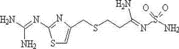 Famotidine composition for injection and preparation method thereof