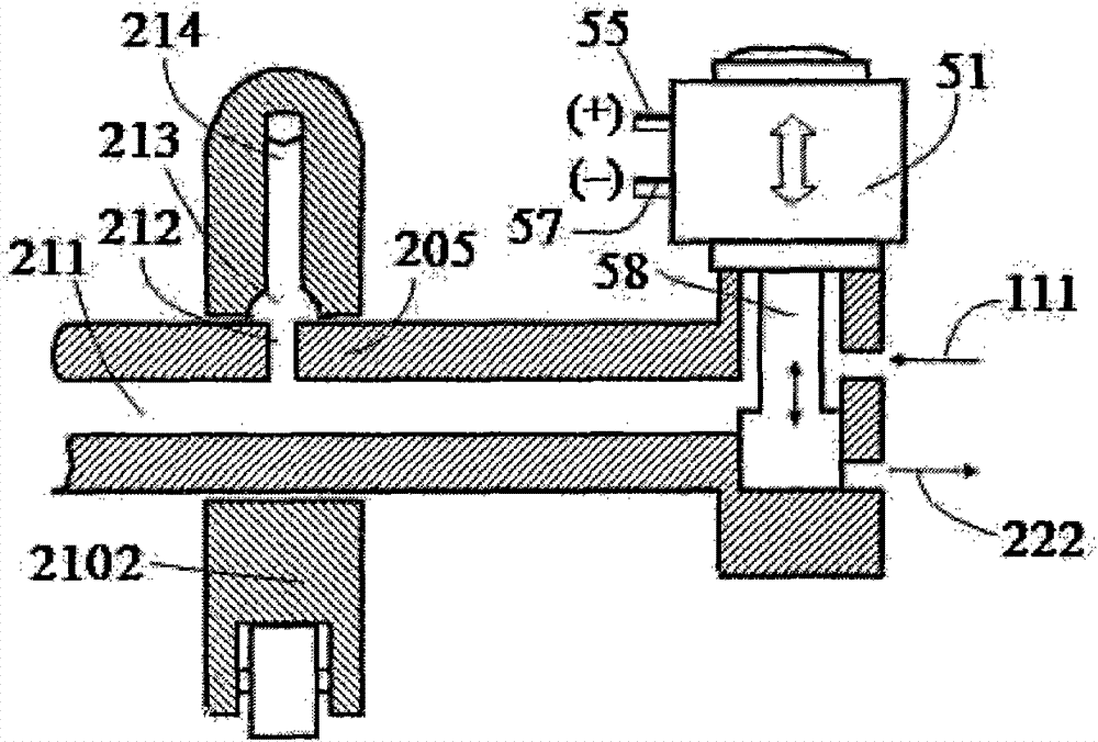 Improved engine brake driving device