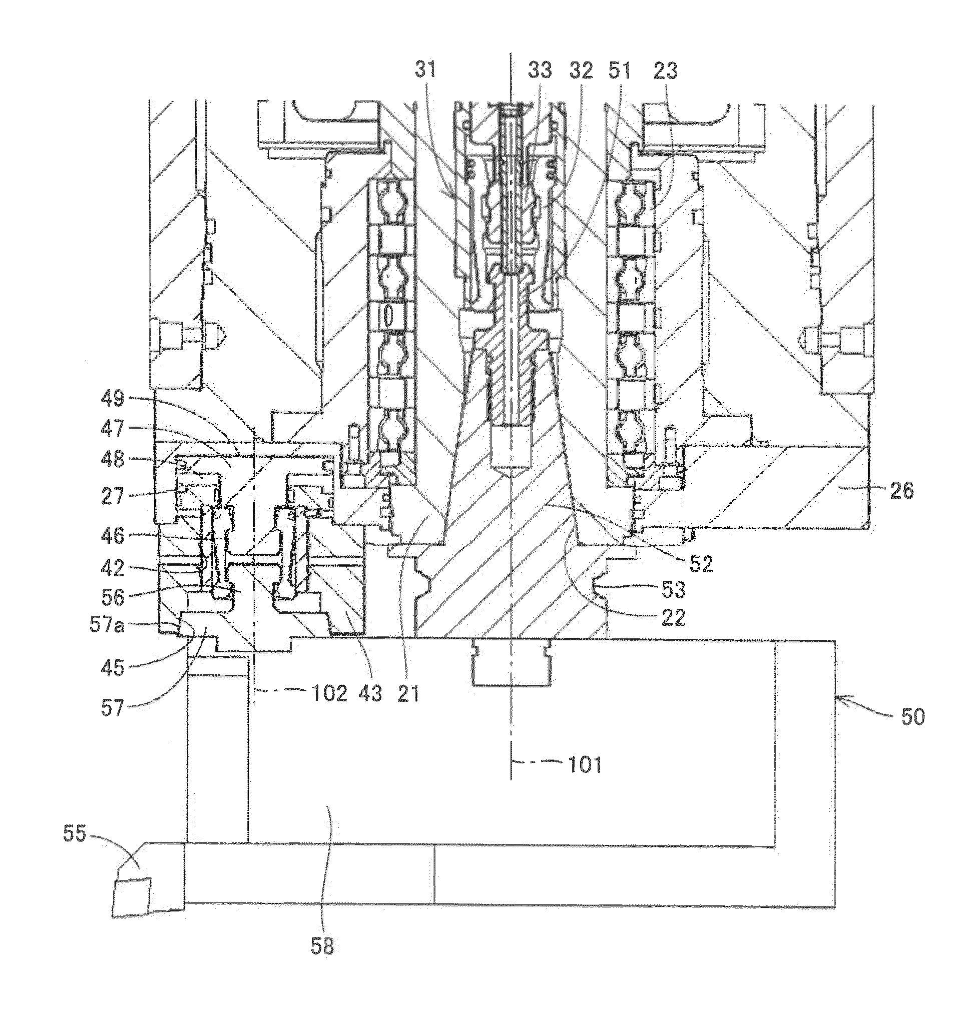 Machine tool and tool holder