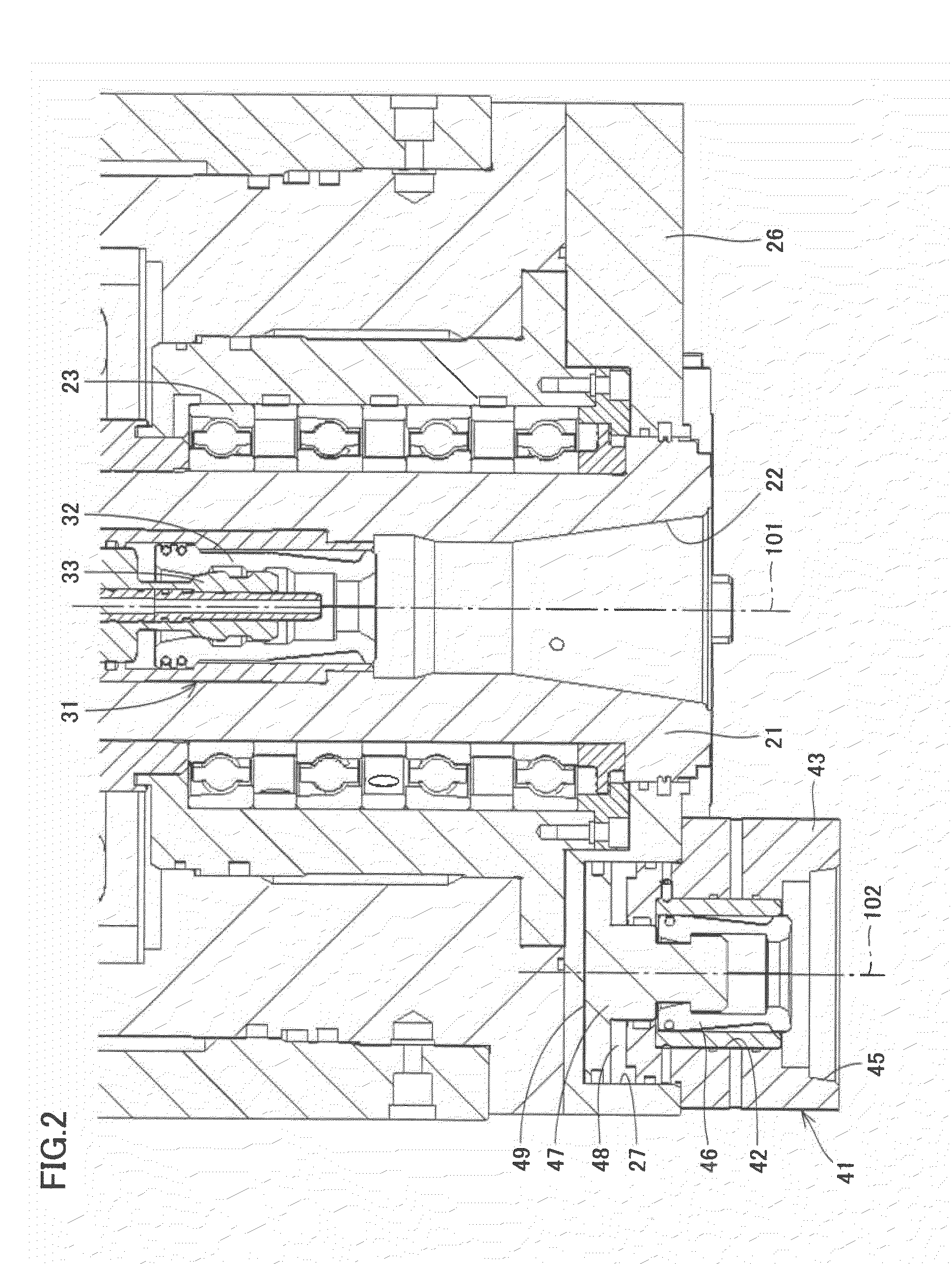 Machine tool and tool holder