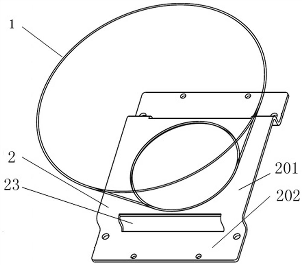 Automatic bag-dropping, bag-pressing and bag-pushing mechanism of packaging machine based on matrix optical fiber detection and control