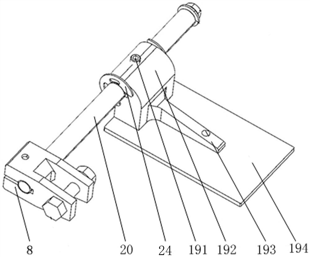 Automatic bag-dropping, bag-pressing and bag-pushing mechanism of packaging machine based on matrix optical fiber detection and control