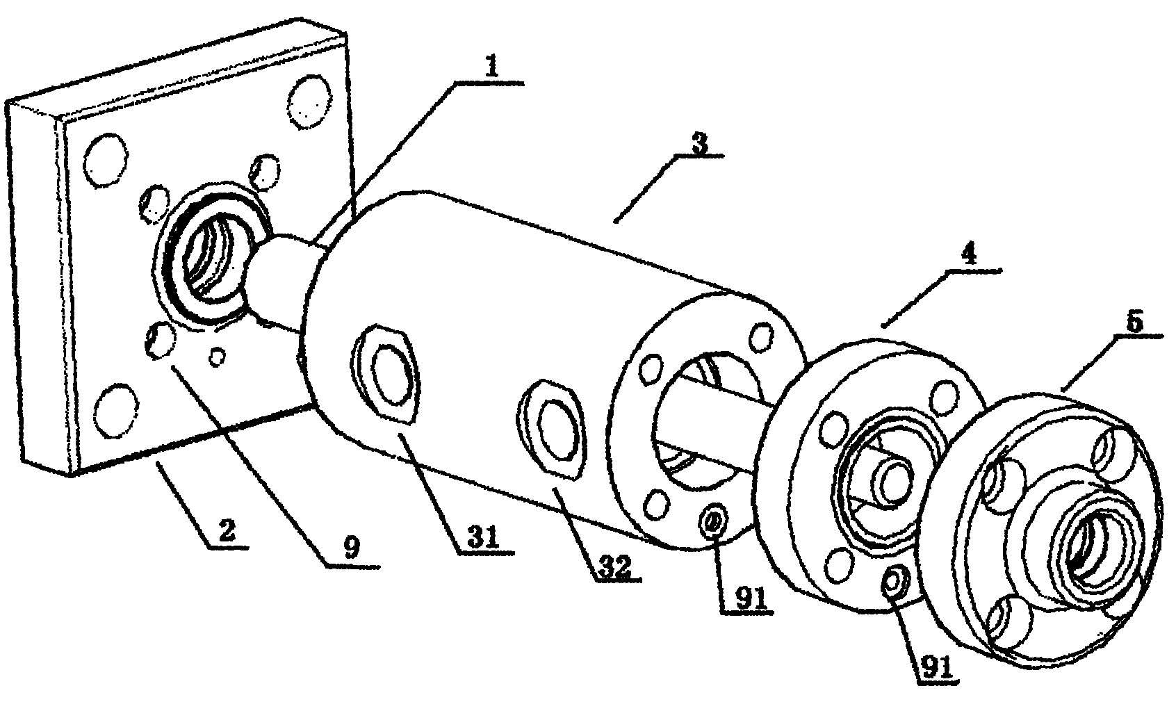 Oil cylinder