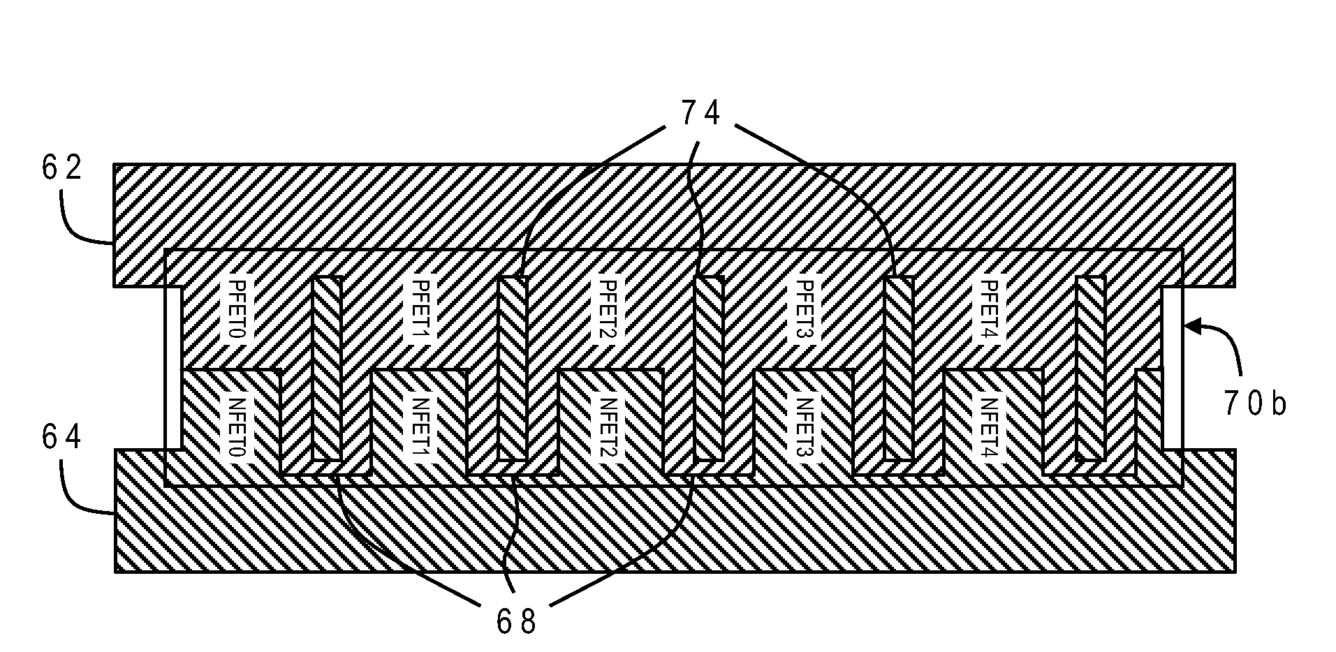 Method for Radiation Tolerance by Implant Well Notching