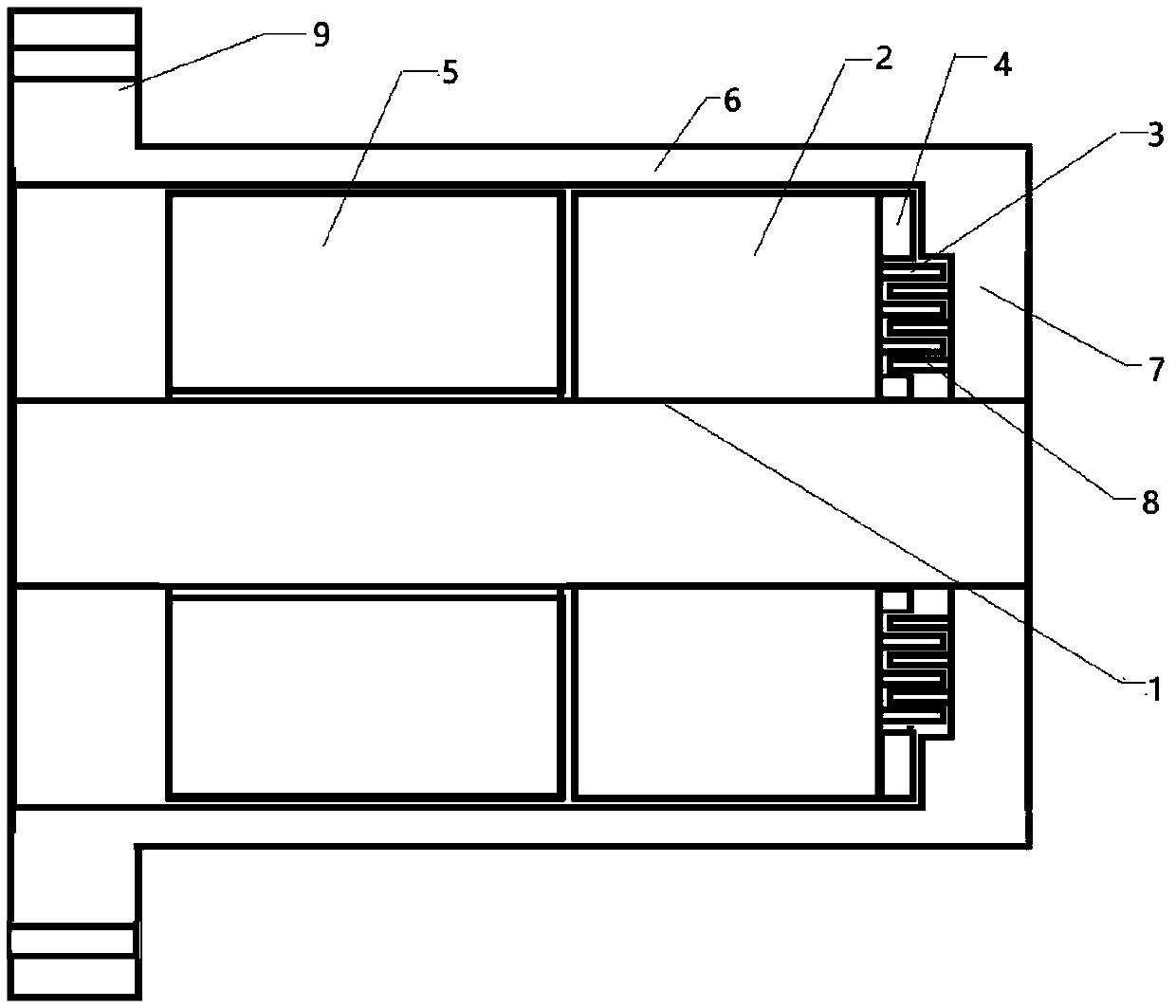 Combined type high-temperature high-pressure high-speed seal bearing