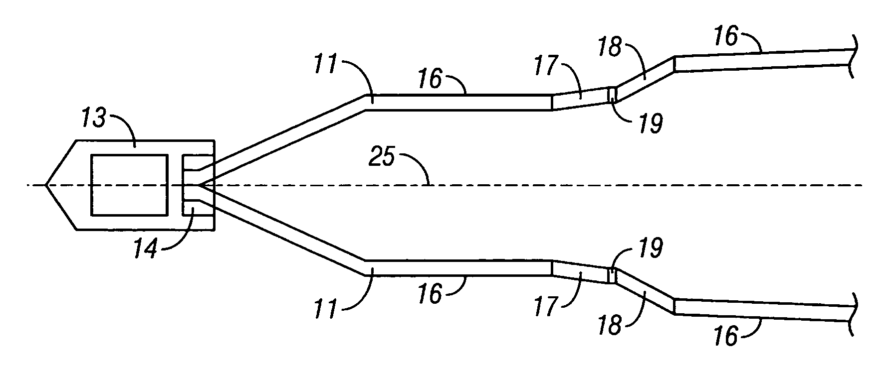 Apparatus for steering a marine seismic streamer via controlled bending