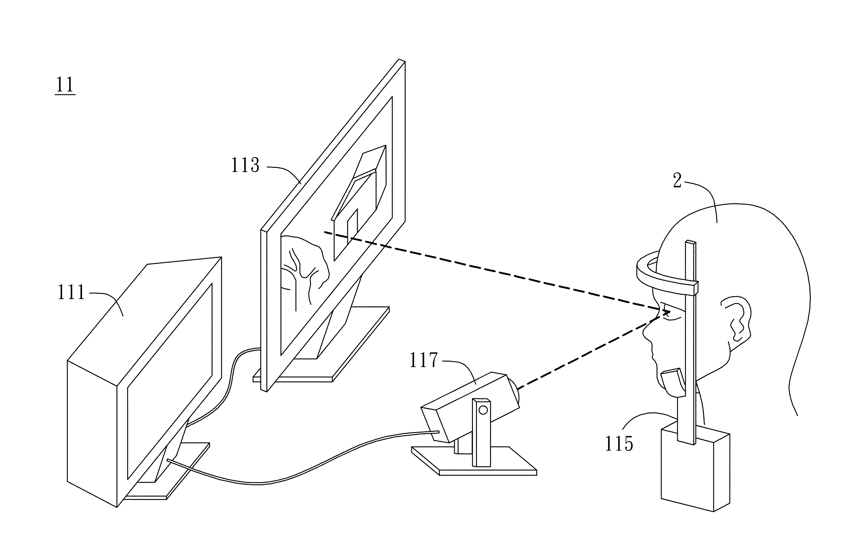 Learning-based visual attention prediction system and method thereof