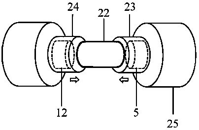 A test method for microscopic deformation of materials