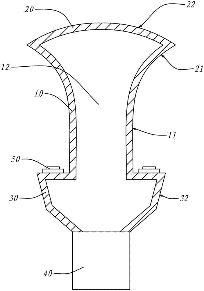 Reflecting all-around light distribution LED (light-emitting diode) bulb lamp