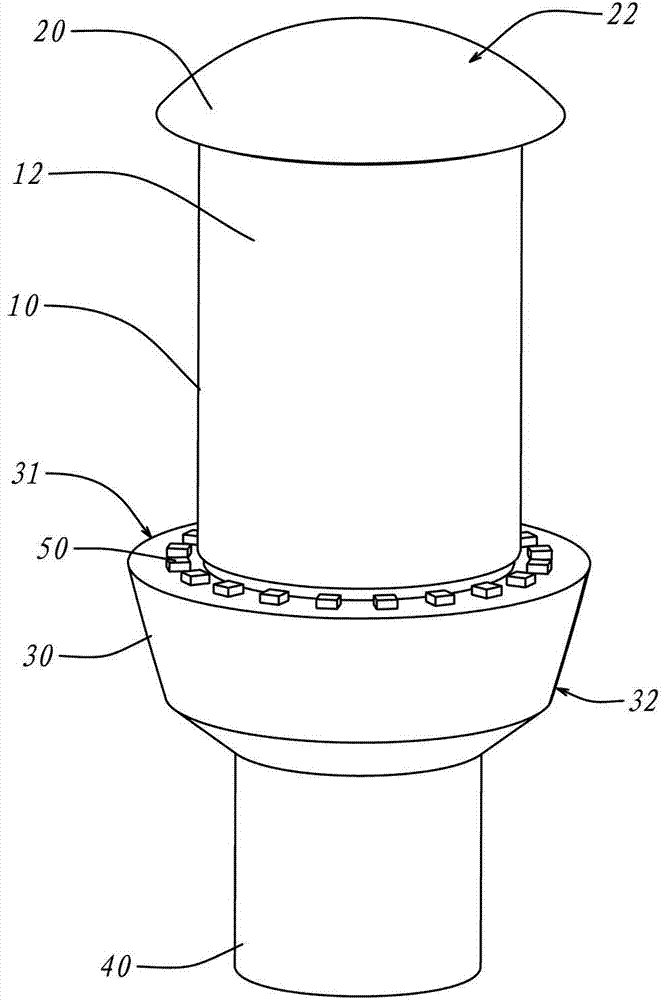 Reflecting all-around light distribution LED (light-emitting diode) bulb lamp