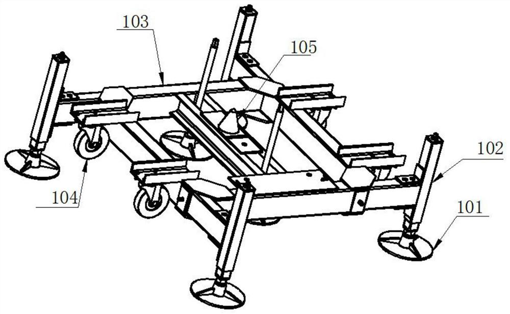 Intelligent attached lifting construction platform