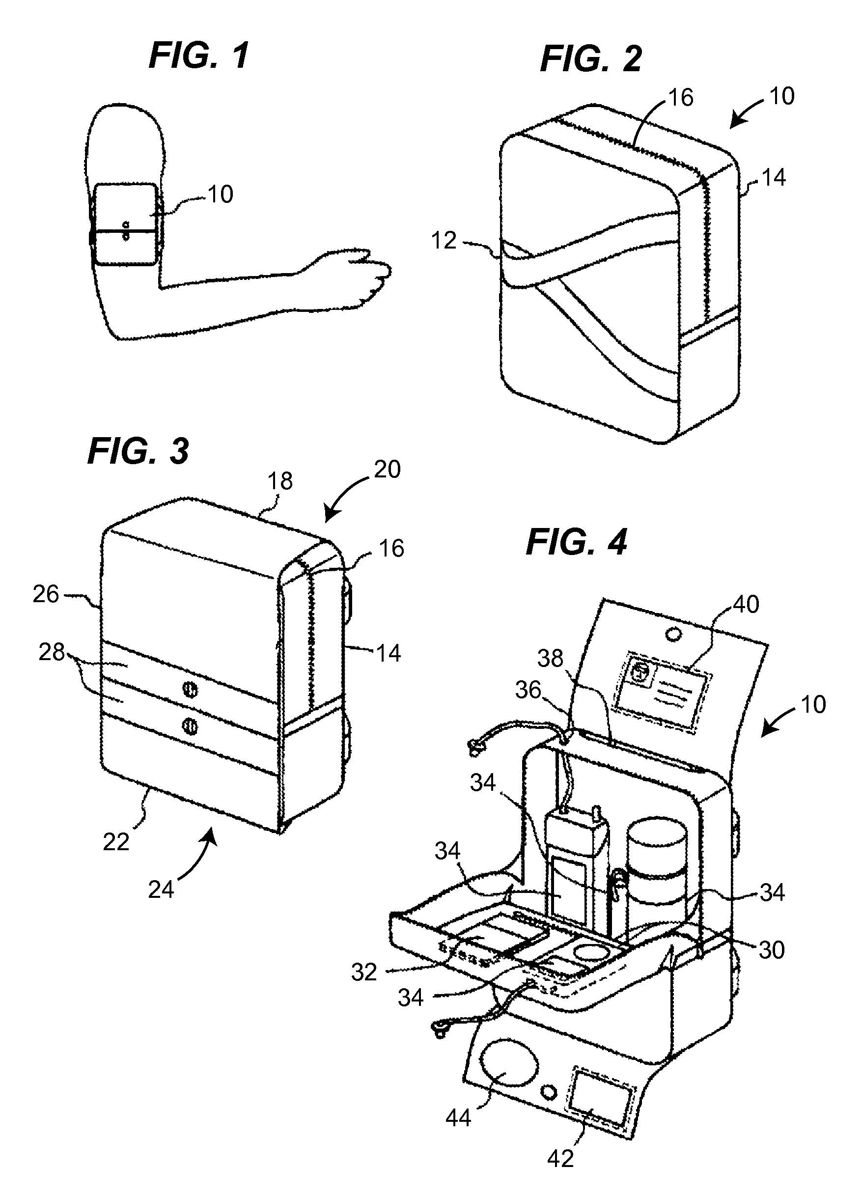 Personal armband storage device