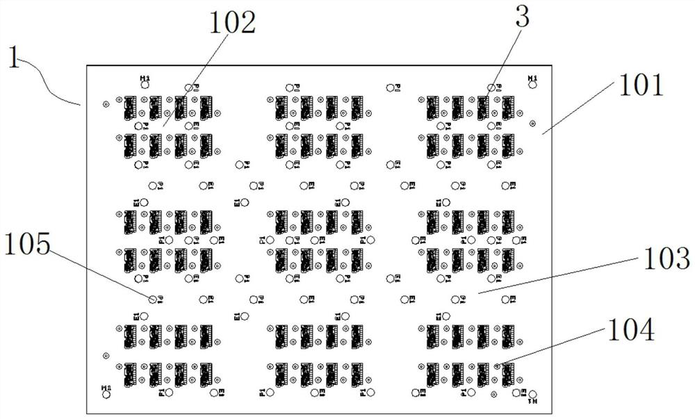 High-precision forming method of vcm flexible circuit board
