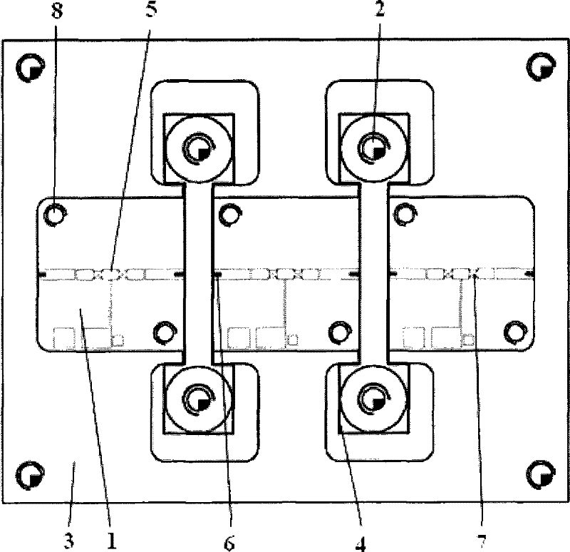 Method for performing gold backing on printed circuit board of Ku waveband microstrip type switch circuit