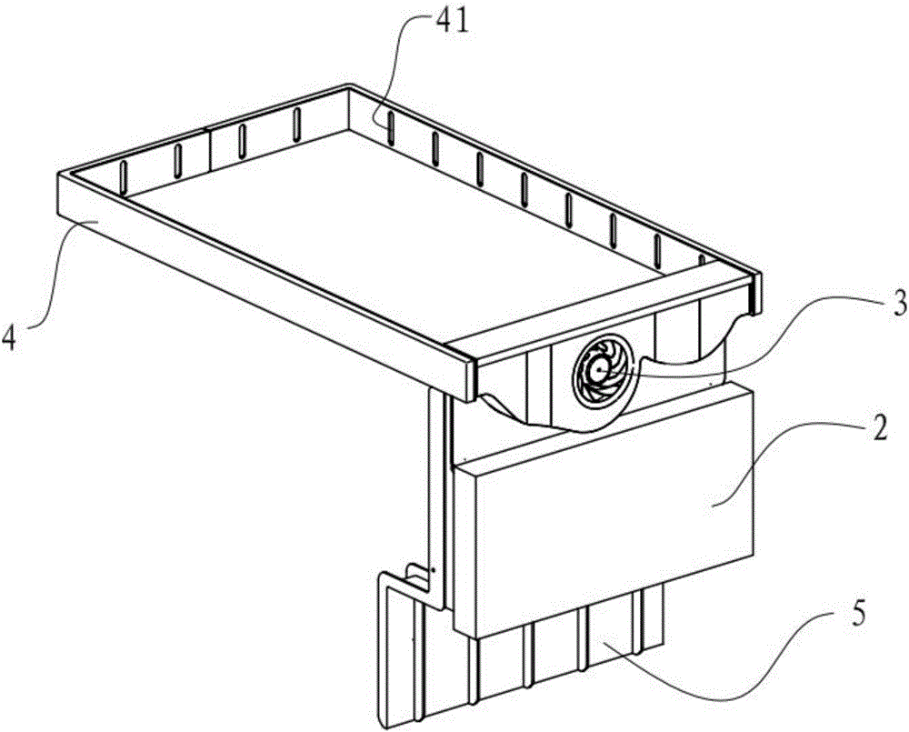 Air cooling freezer