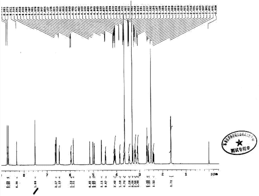 Method for extracting high-purity oleuropein from jasminum grandiflorum