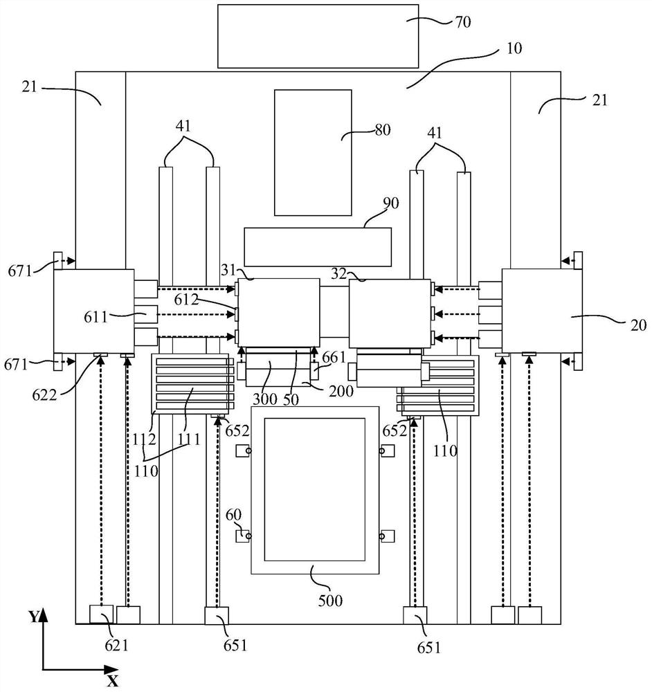 Mask manufacturing device and manufacturing method