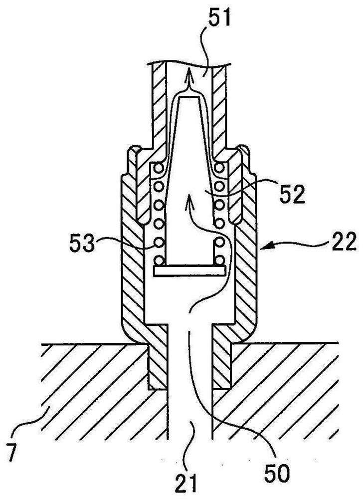 Blow-by gas delivery path abnormality detection device for internal combustion engine