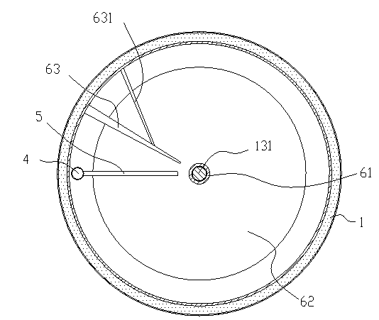 Single-cone drier for feeding liquid continuously