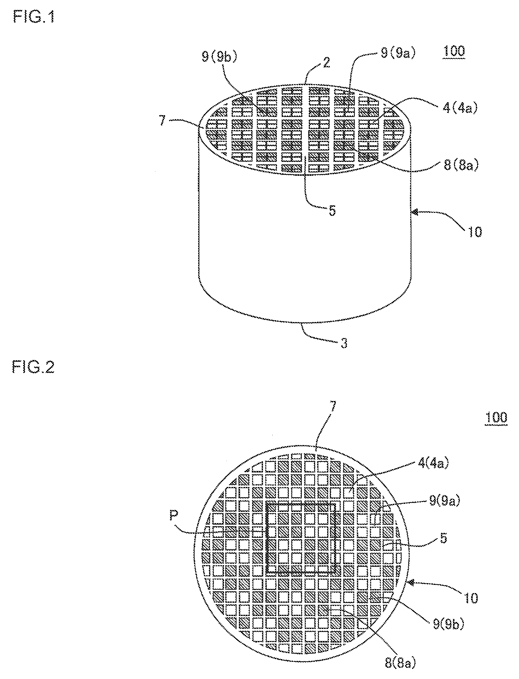 Honeycomb catalyst body