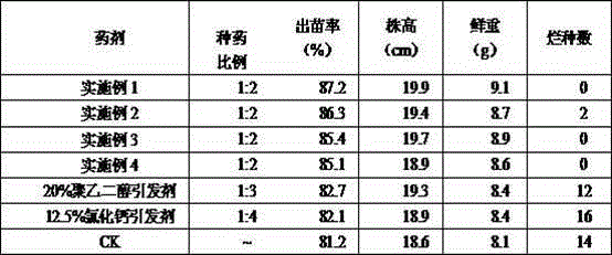 Seed initiator and application method thereof