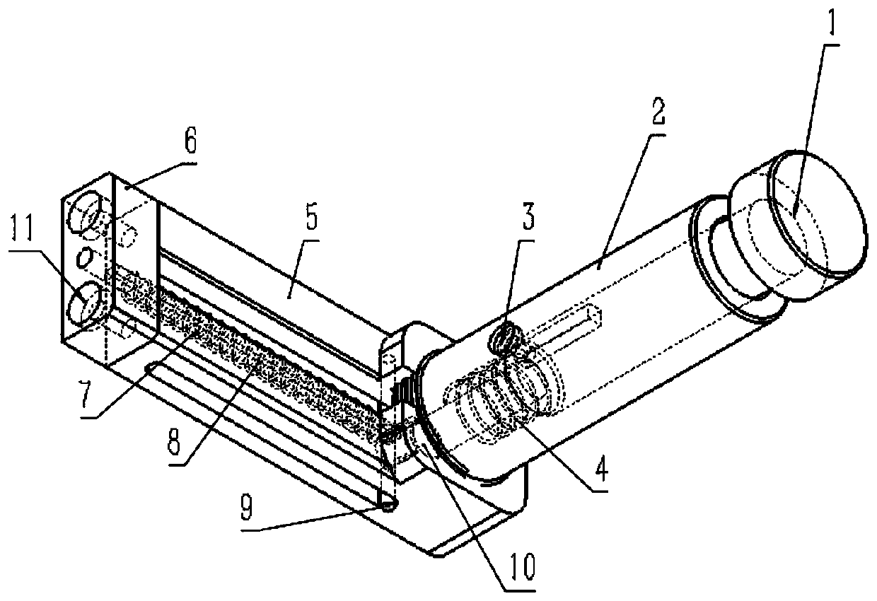 Aluminum plug driving method and tool thereof